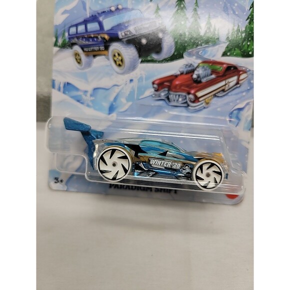 Hot Wheels Paradigm Shift Blue Winter '20 3/6 Car New 1:64 - Picture 2 of 16